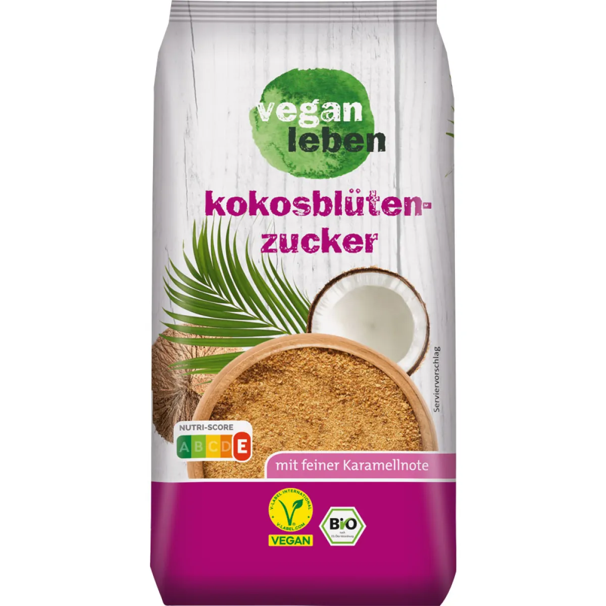 vegan leben Bio Kokosblütenzucker 250 g
