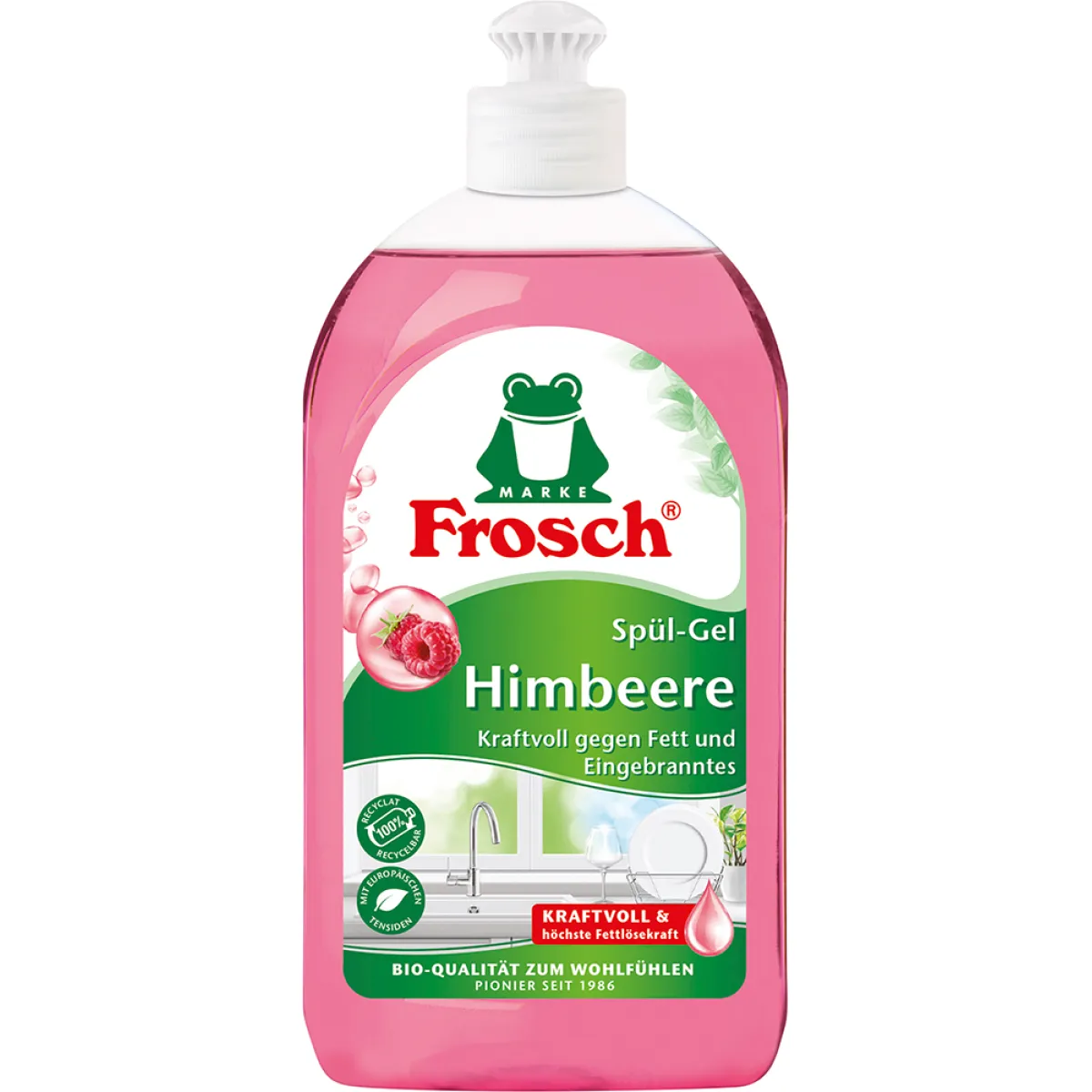 Frosch Spül- Gel Himbeere 500 ml