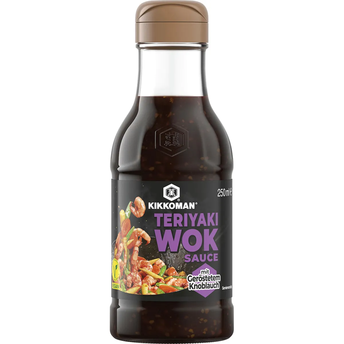 Kikkoman Teriyaki Sauce mit geröstetem Knoblauch 250 ml