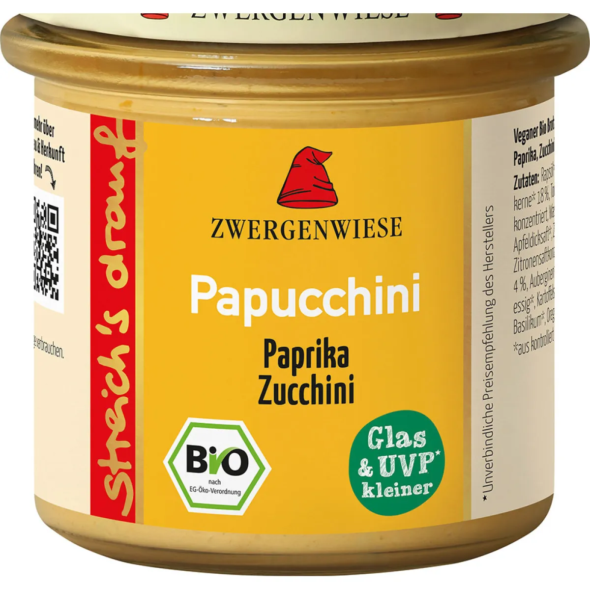 Zwergenwiese Brotaufstrich Papucchini 135 g