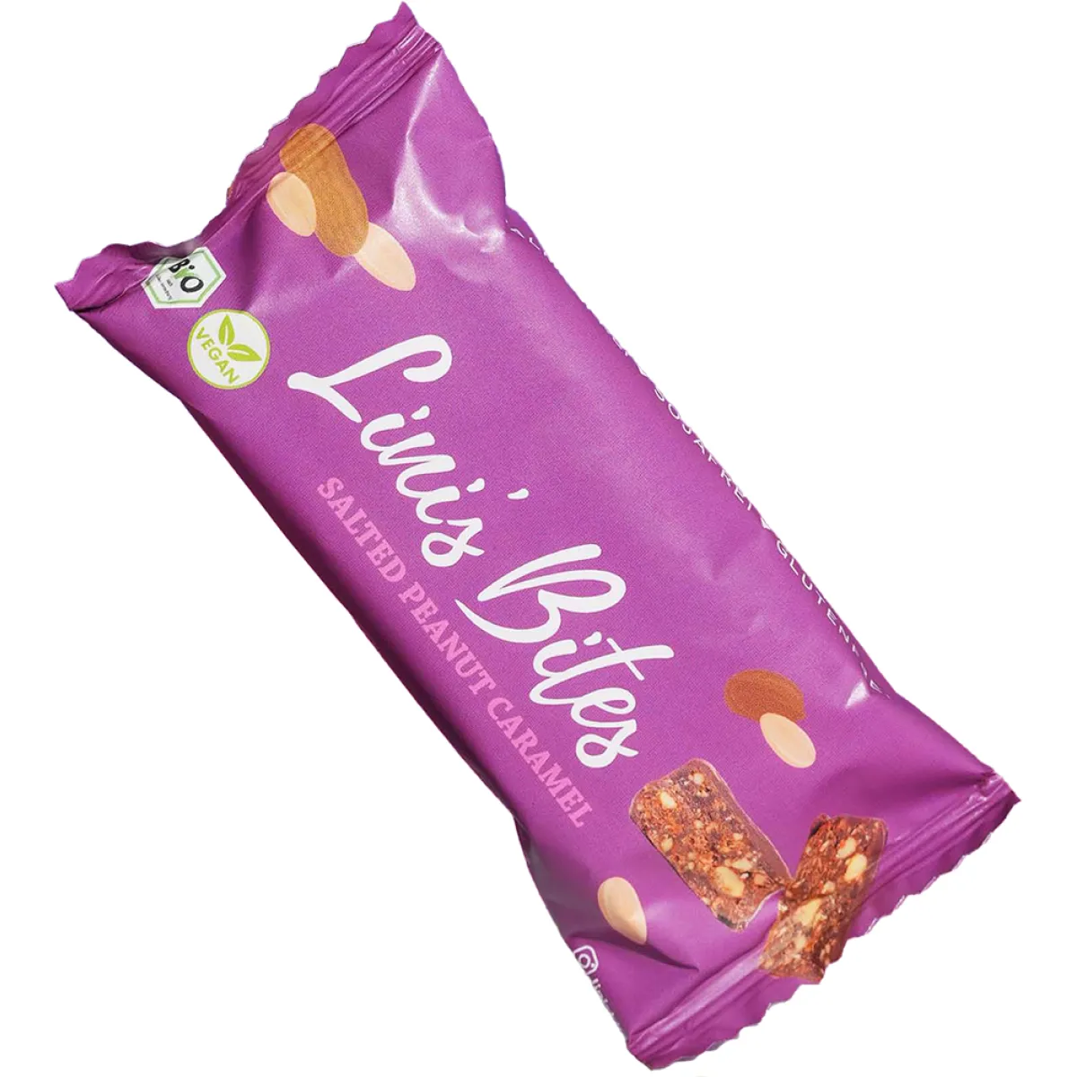 Lini's Bites Riegel Salted Peanut Caramel 40 g