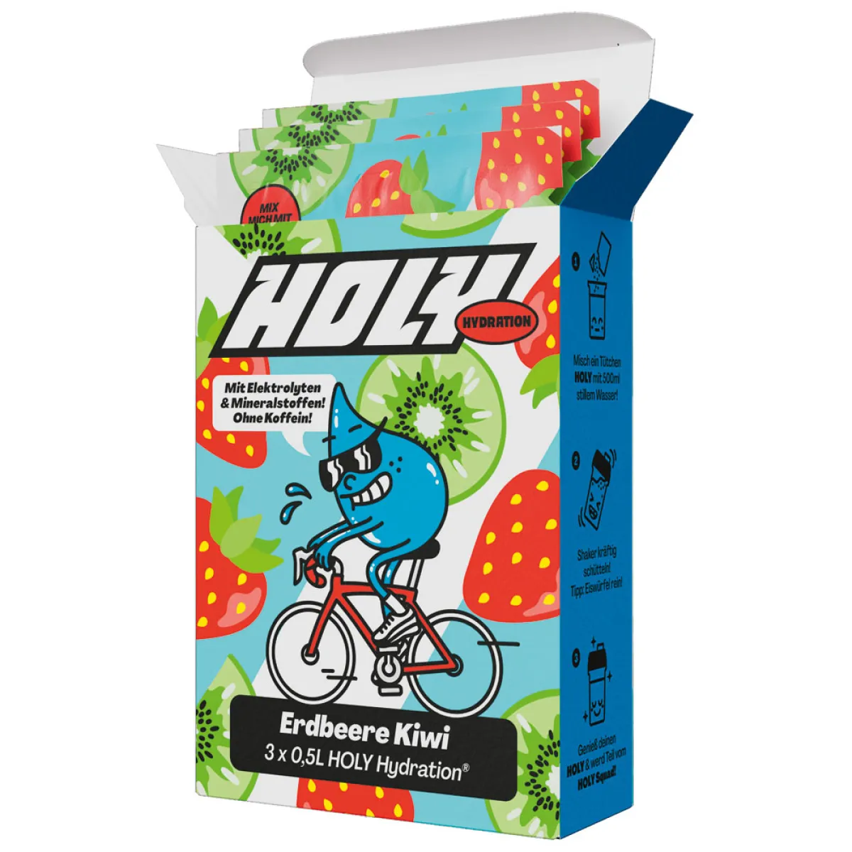 Holy Hydration Erdbeere Kiwi 3x7 g