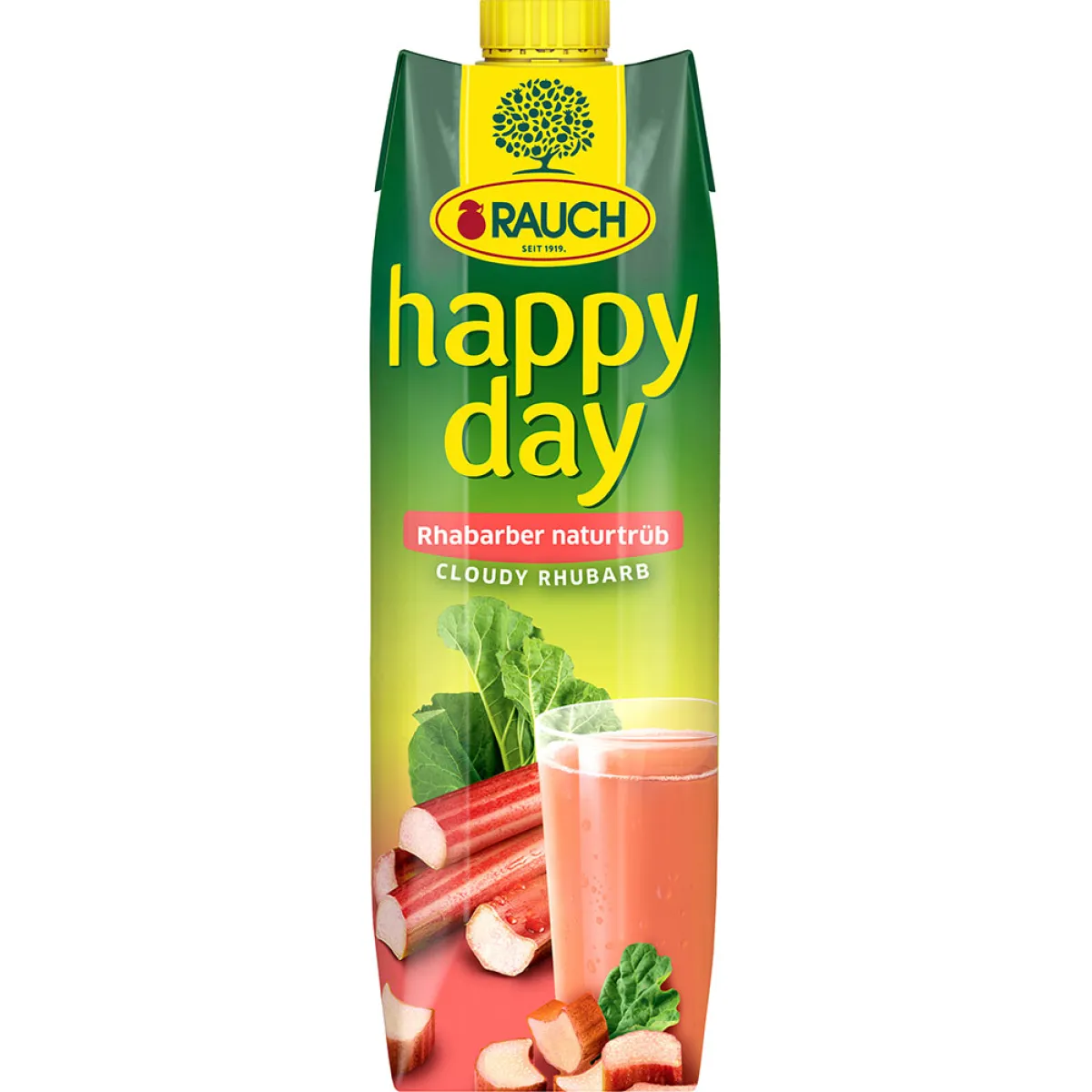 Rauch Happy Day Rhabarber naturtrüb 1 l