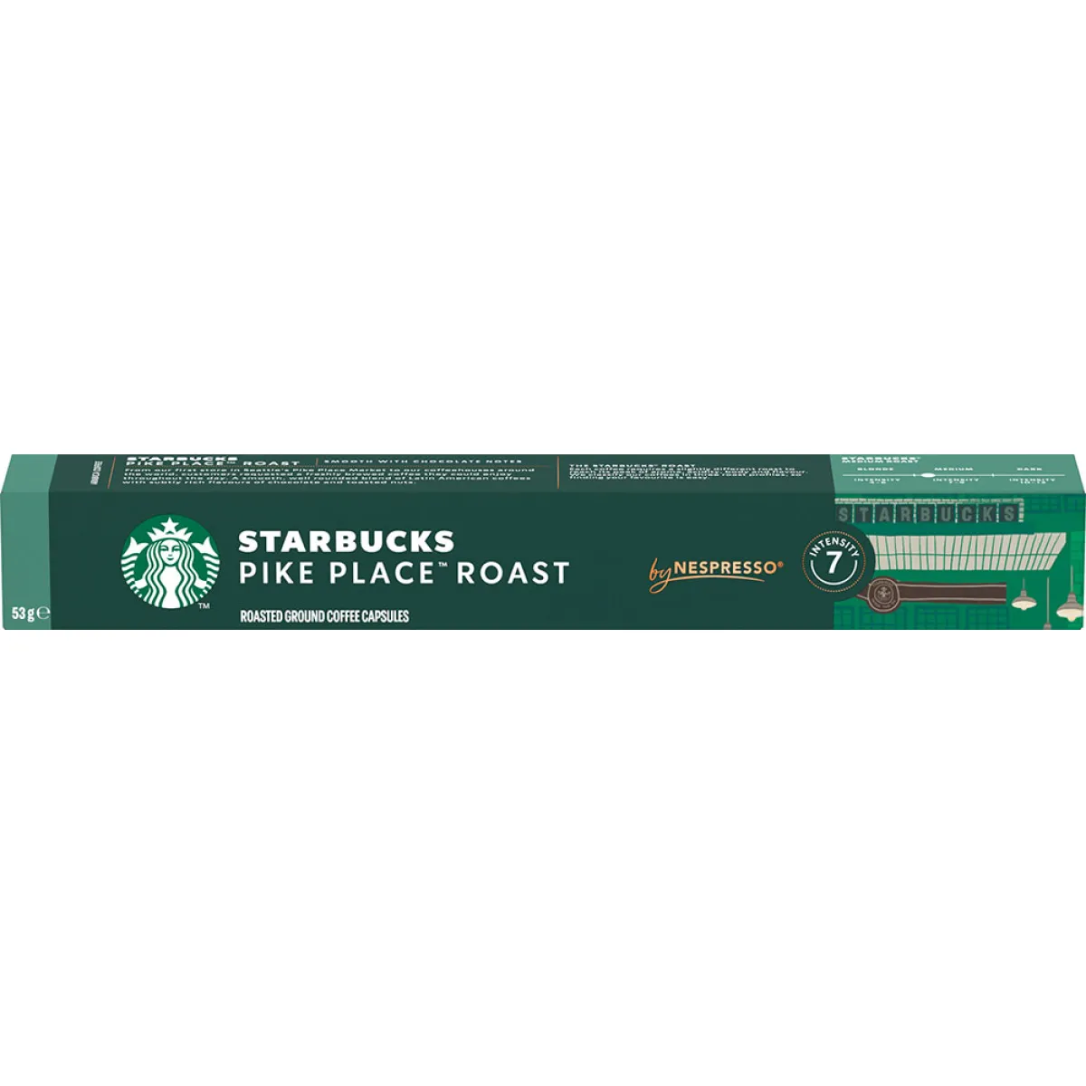 Starbucks by Nespresso Pike Place Roast 10 Kapseln 53 g