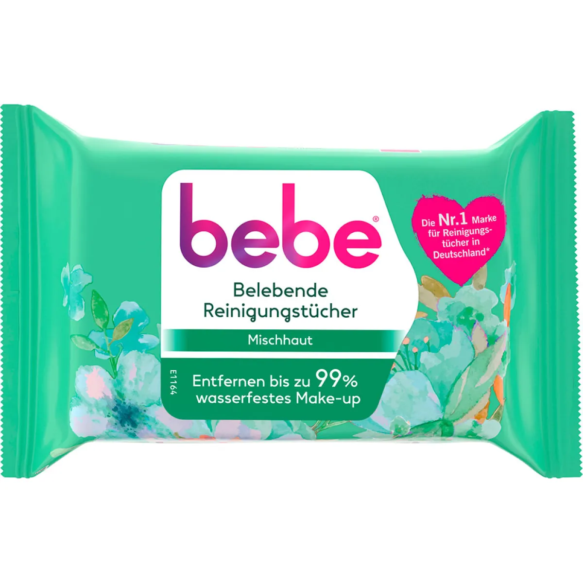 bebe Belebende Reinigungstücher Mischhaut 25 Tücher