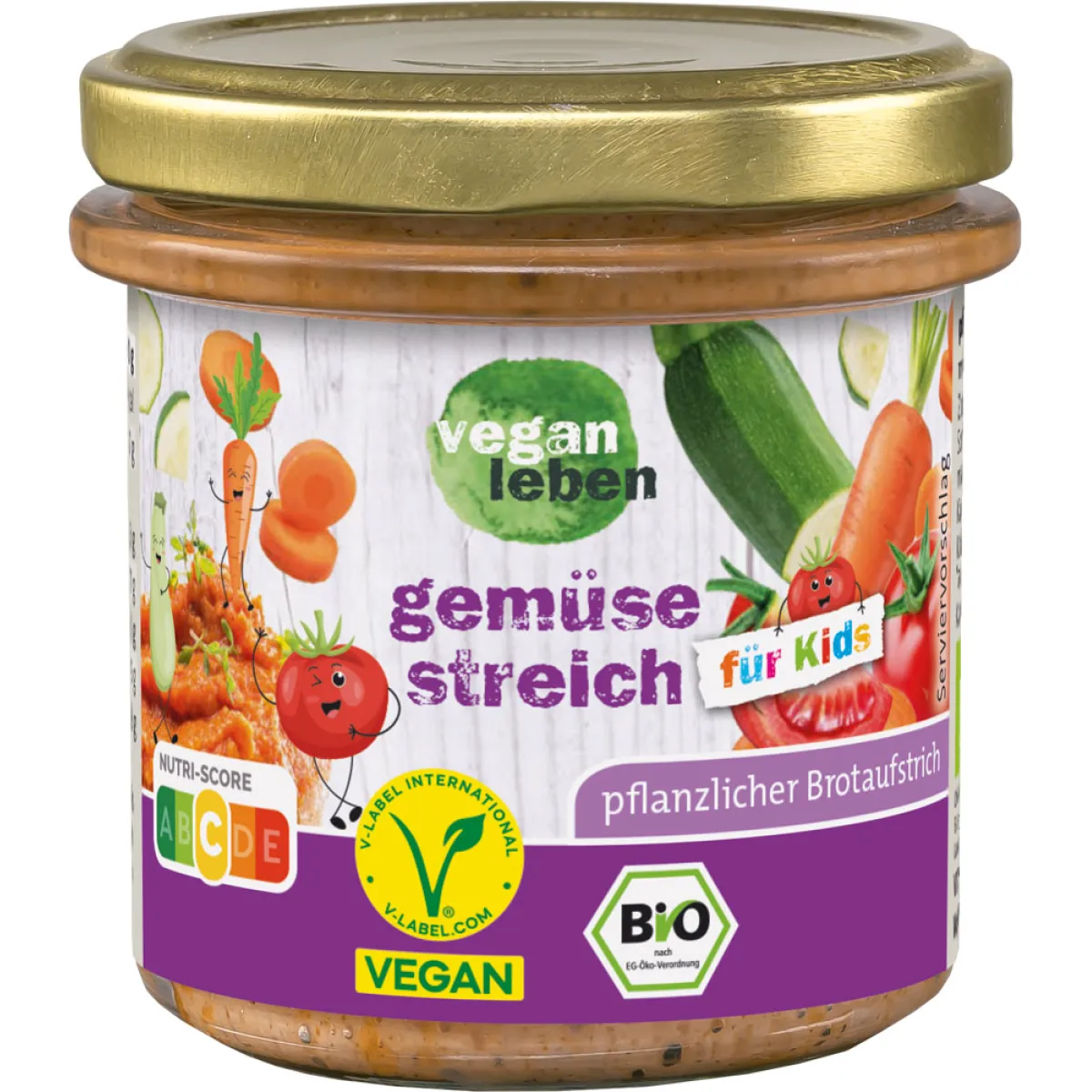 Vegan leben bio Gemüsestreich 135 g