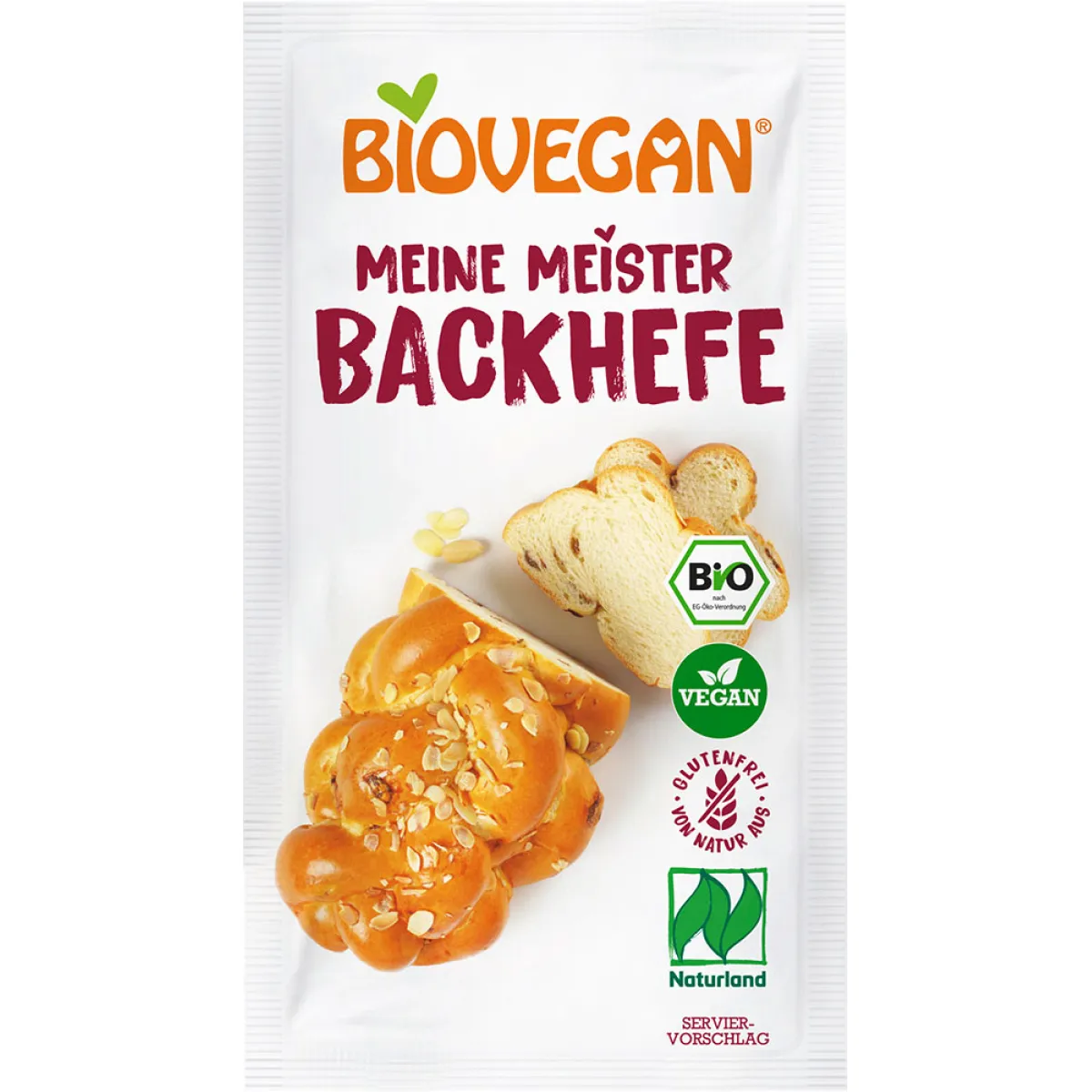 BIOVEGAN Meister Backhefe 7 g