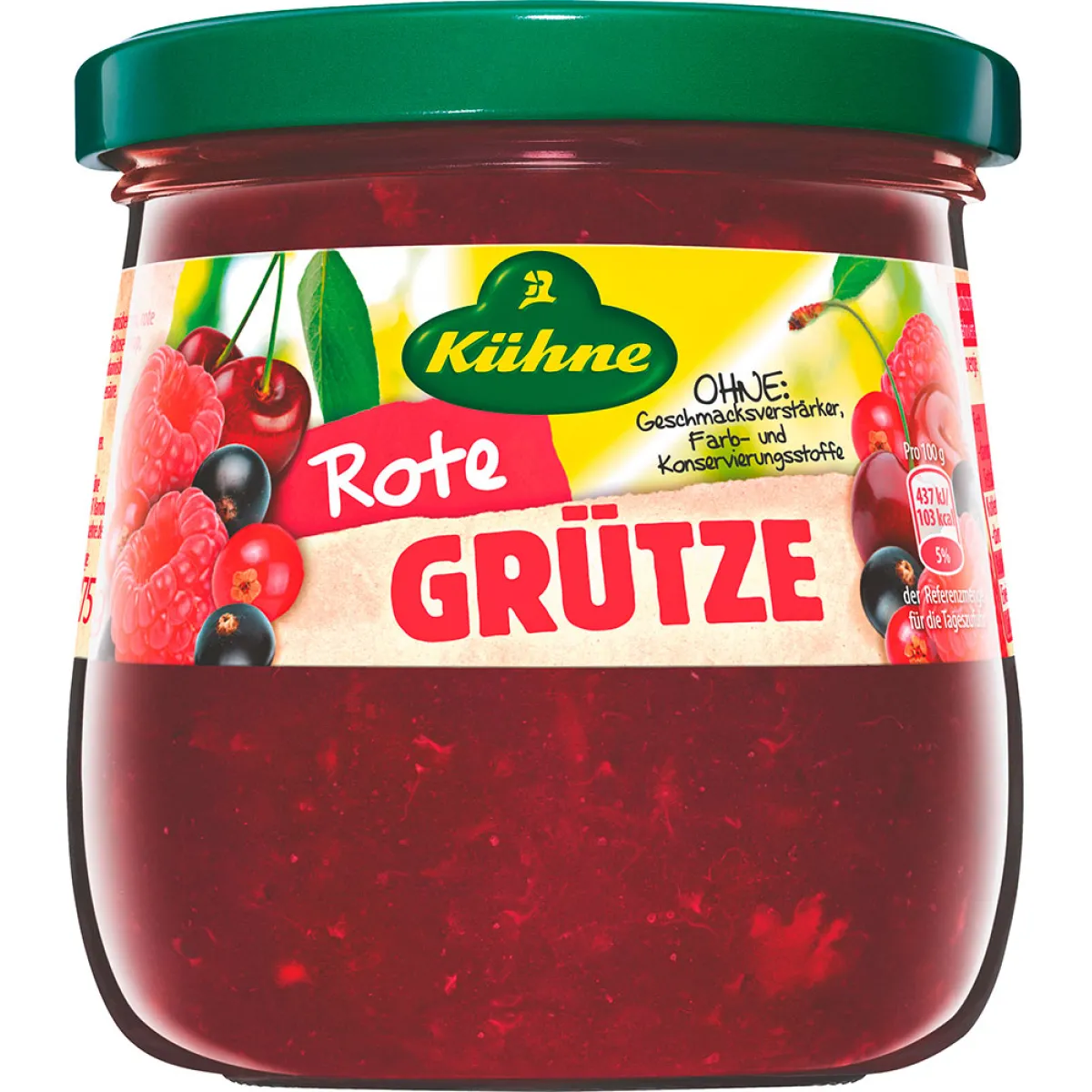 Kühne Rote Grütze 375 g