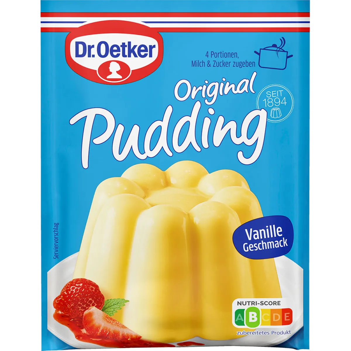 Dr. Oetker Original Pudding Vanille 3 x 37 g