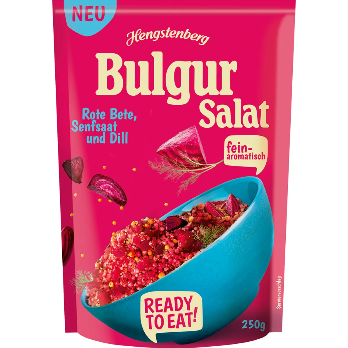 Hengstenberg Bulgur Salat Rote Bete 250 g