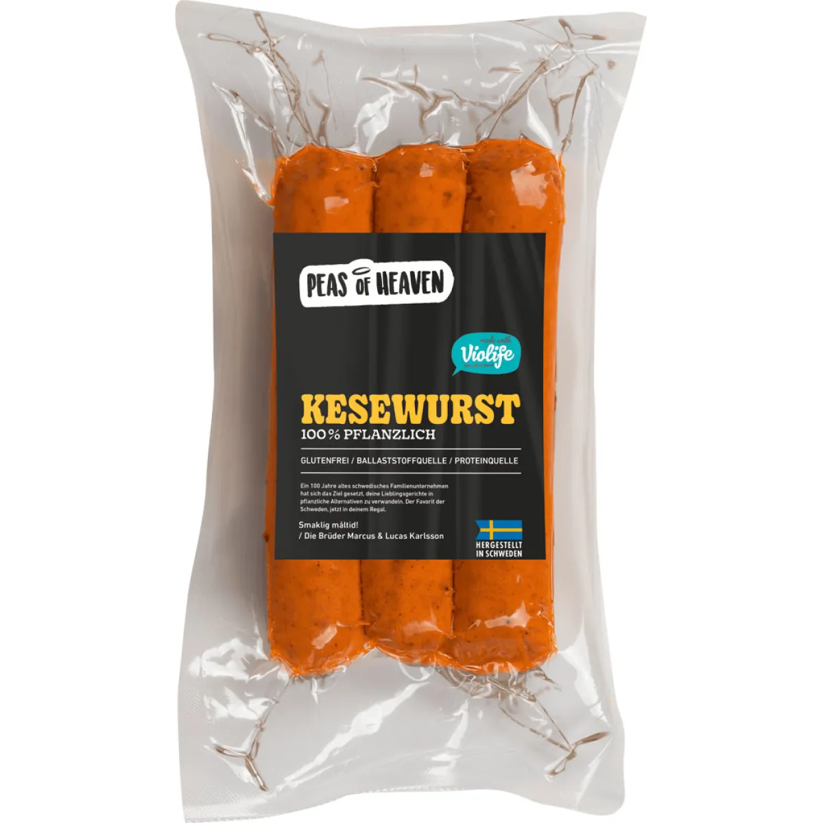 Vegane Wurst Peas Of Heaven Kesewurst 210 G vegane-wurst-peas-of-heaven-kesewurst-210-g