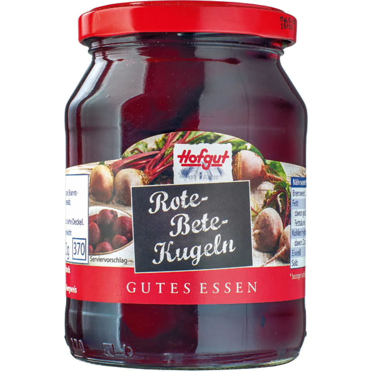 Hofgut Rote Bete Kugeln 330 g