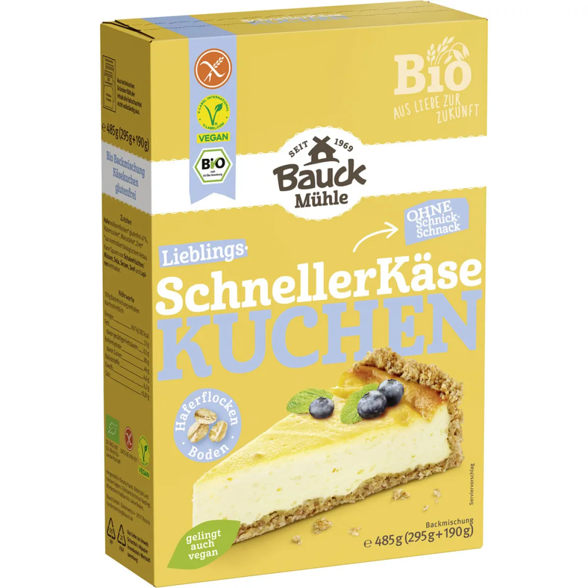 Bauck Mühle Käsekuchen 485 g
