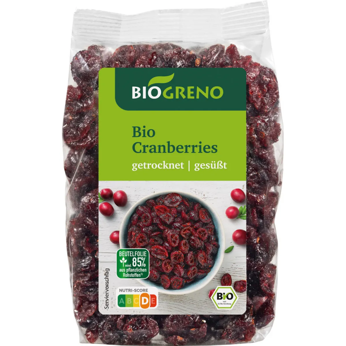 Biogreno Cranberries 125 g