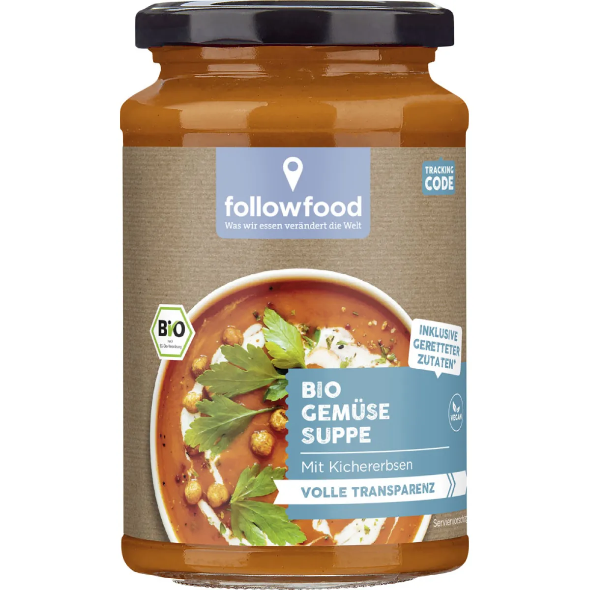 followfood Bio Gemüse Suppe 375 ml