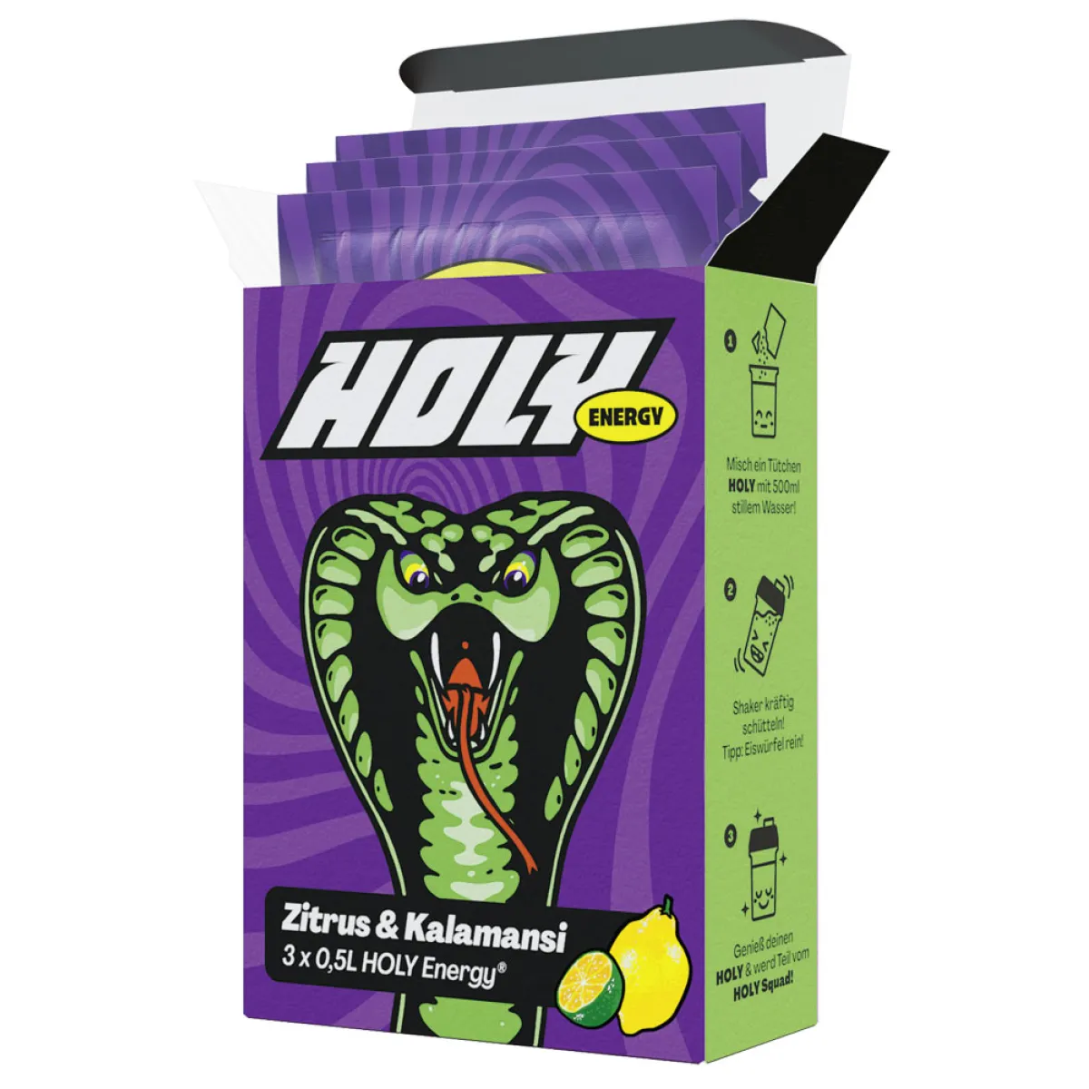 Holy Energy Zitrus & Kalamansi 3x7 g