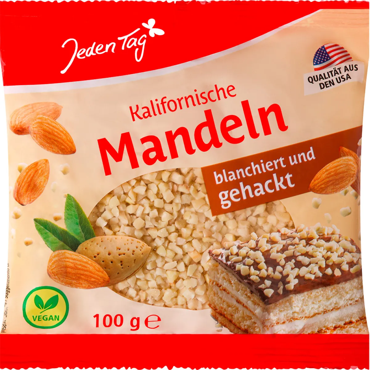 Jeden Tag Kalifornische Mandeln gemahlen 200 g