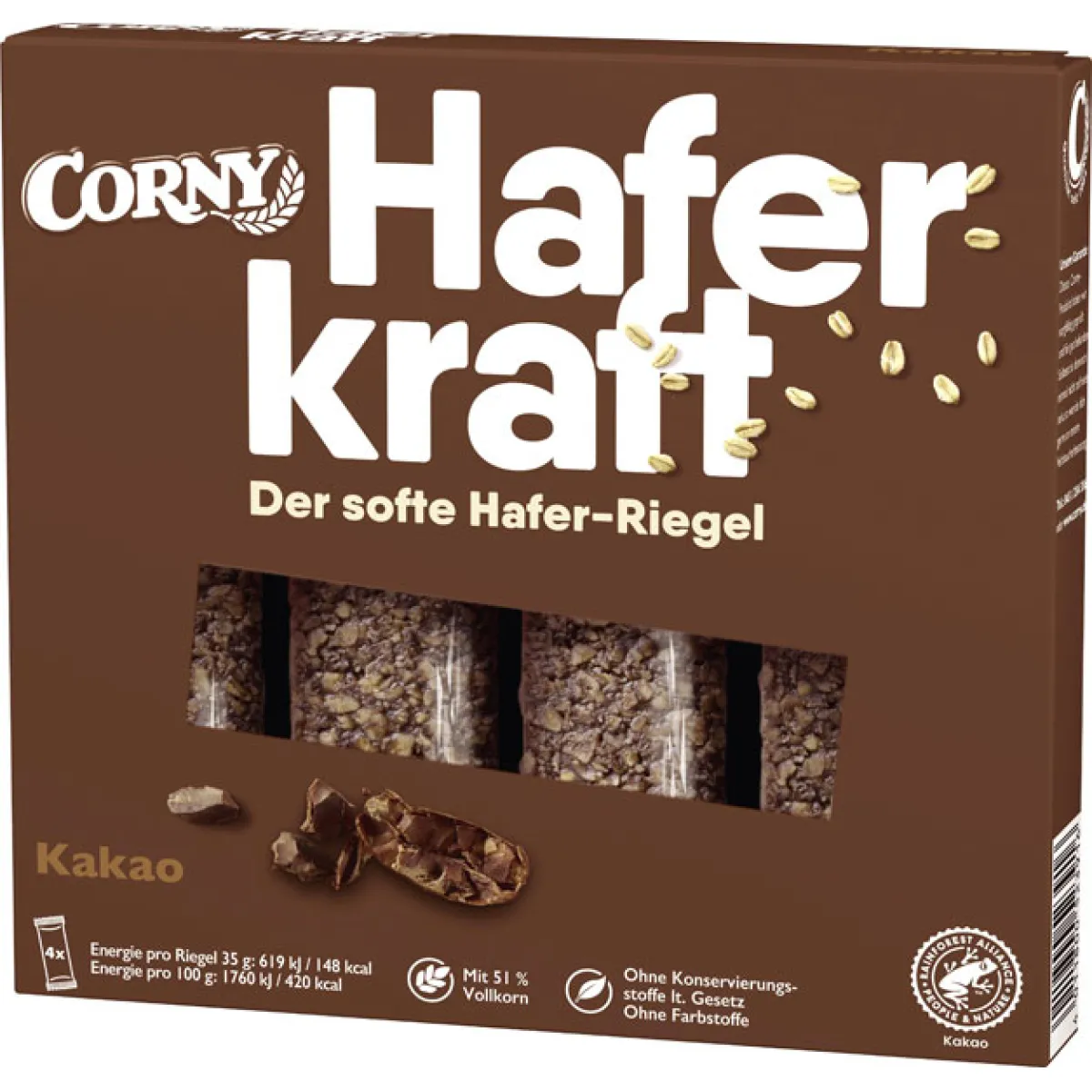 Corny Haferkraft Kakao 140 g