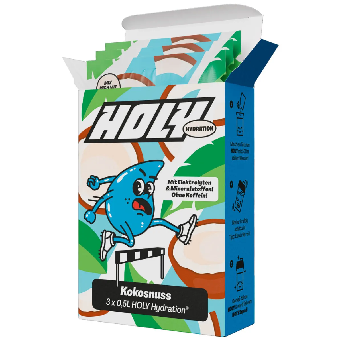Holy Hydration Kokosnuss 3x7 g