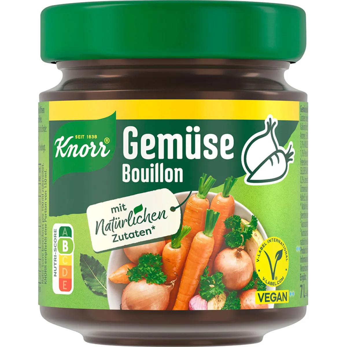 Knorr Gemüse Bouillon für 7 Liter 126 g