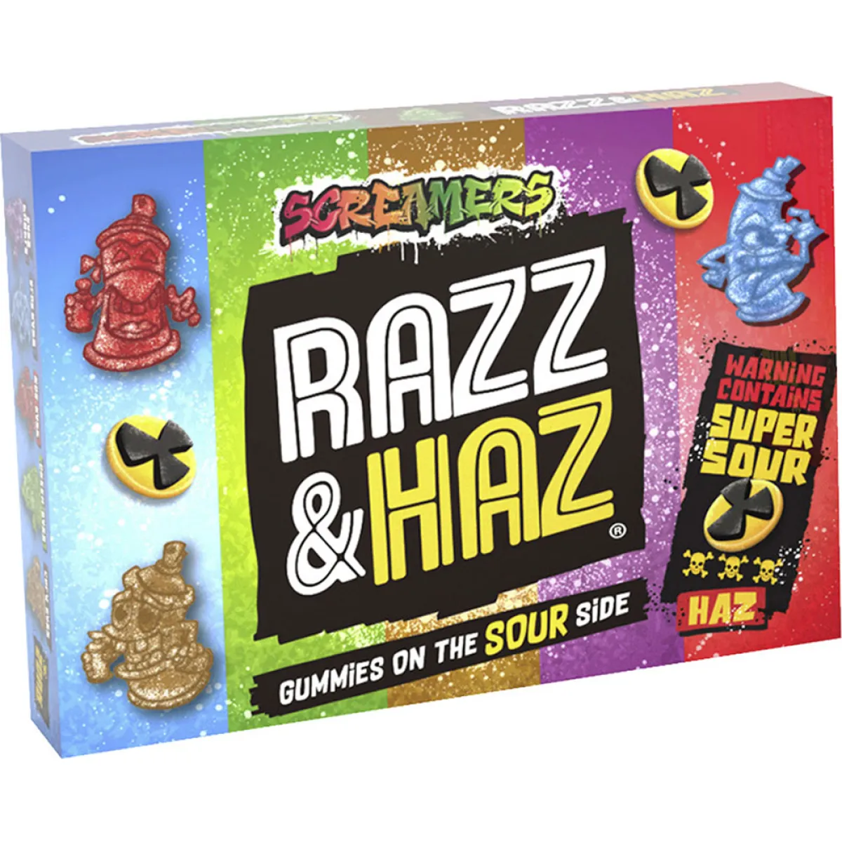 Screamers Razz & Haz Gummies 100 g