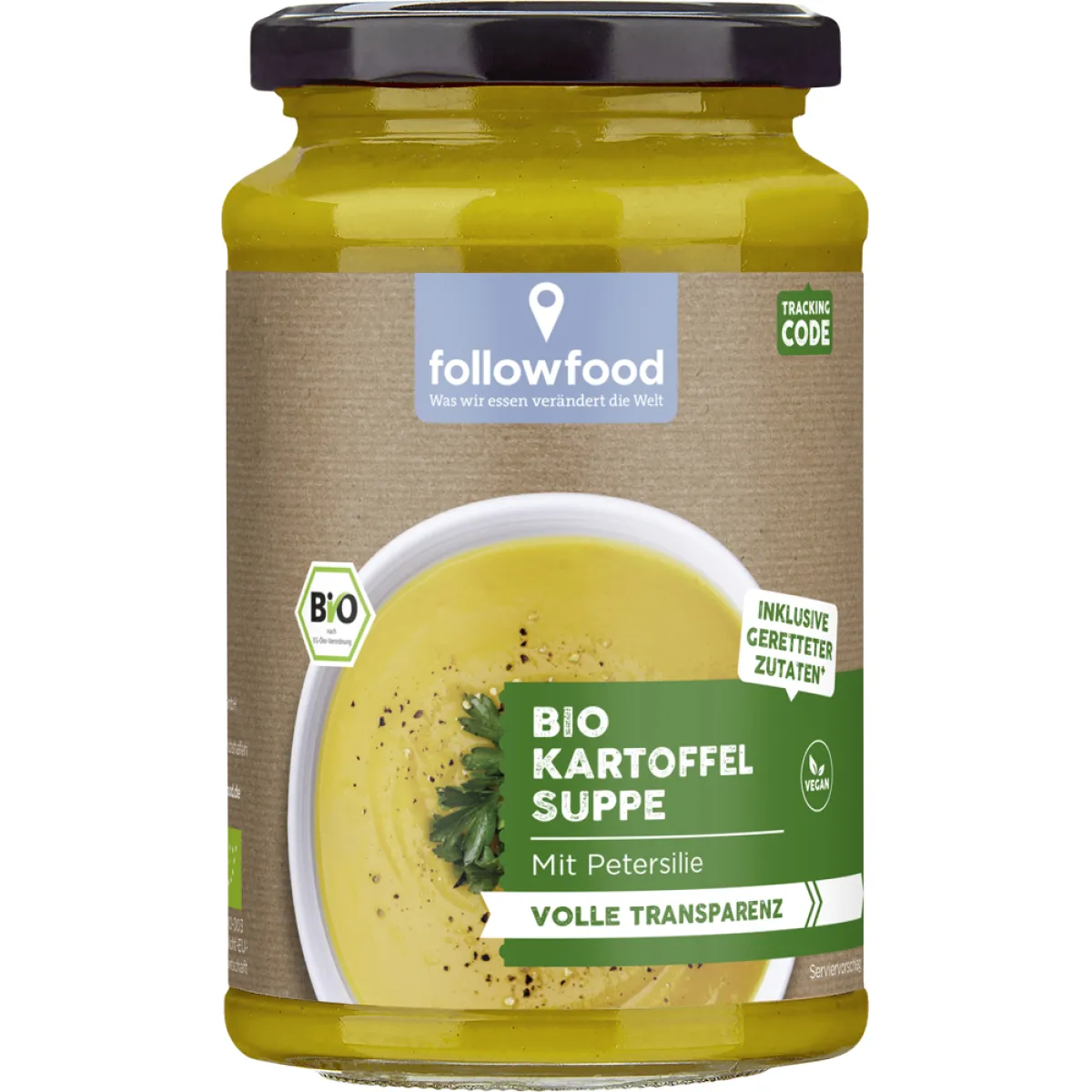 followfood Bio Kartoffel Suppe 375 ml