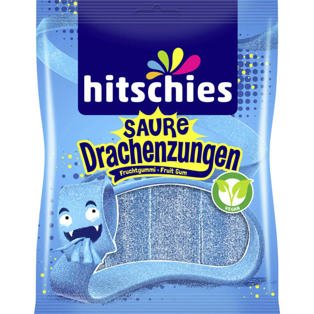 Hitschies saure Drachenzungen blau 125 g