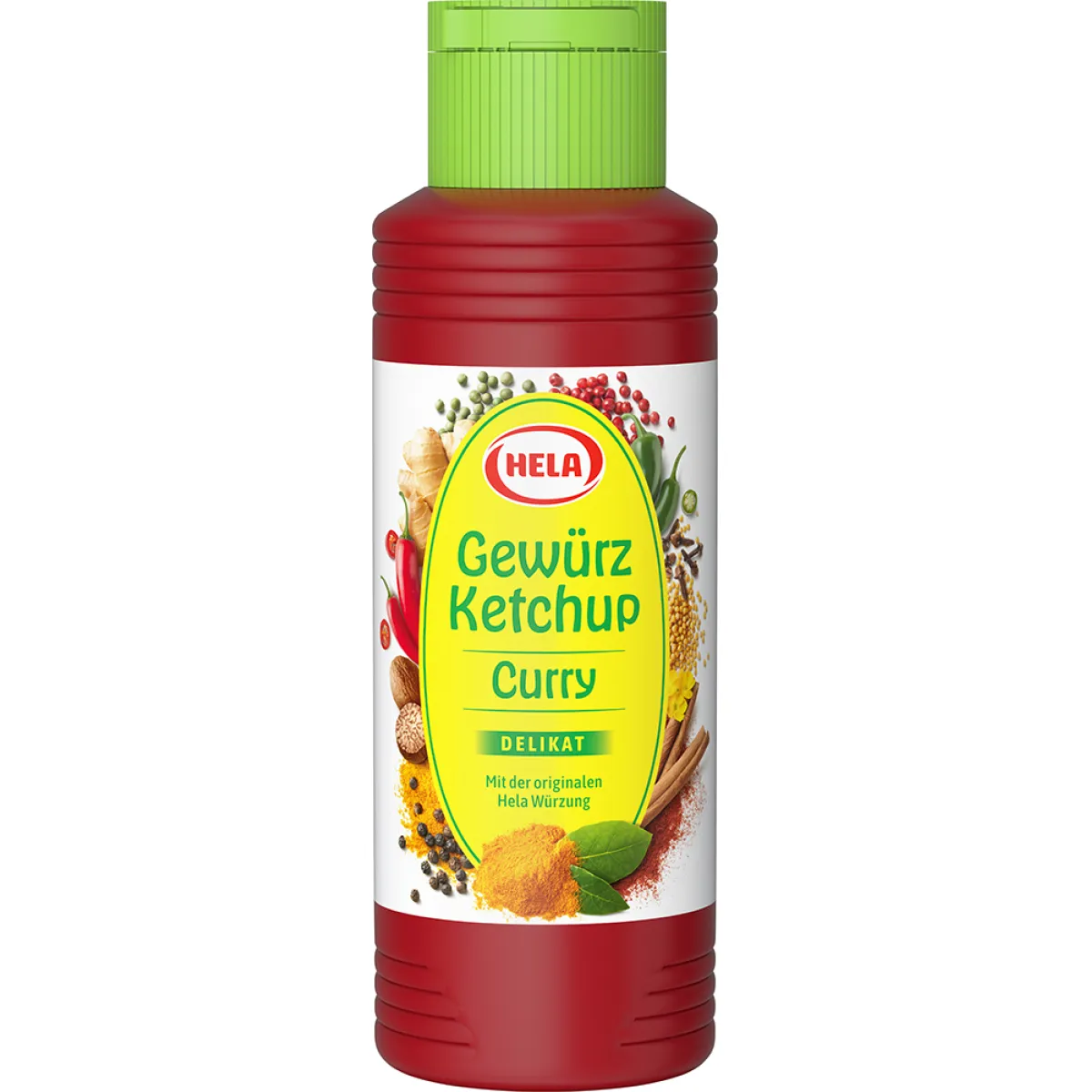 Hela Gewürzketchup Curry Delikat 300 ml