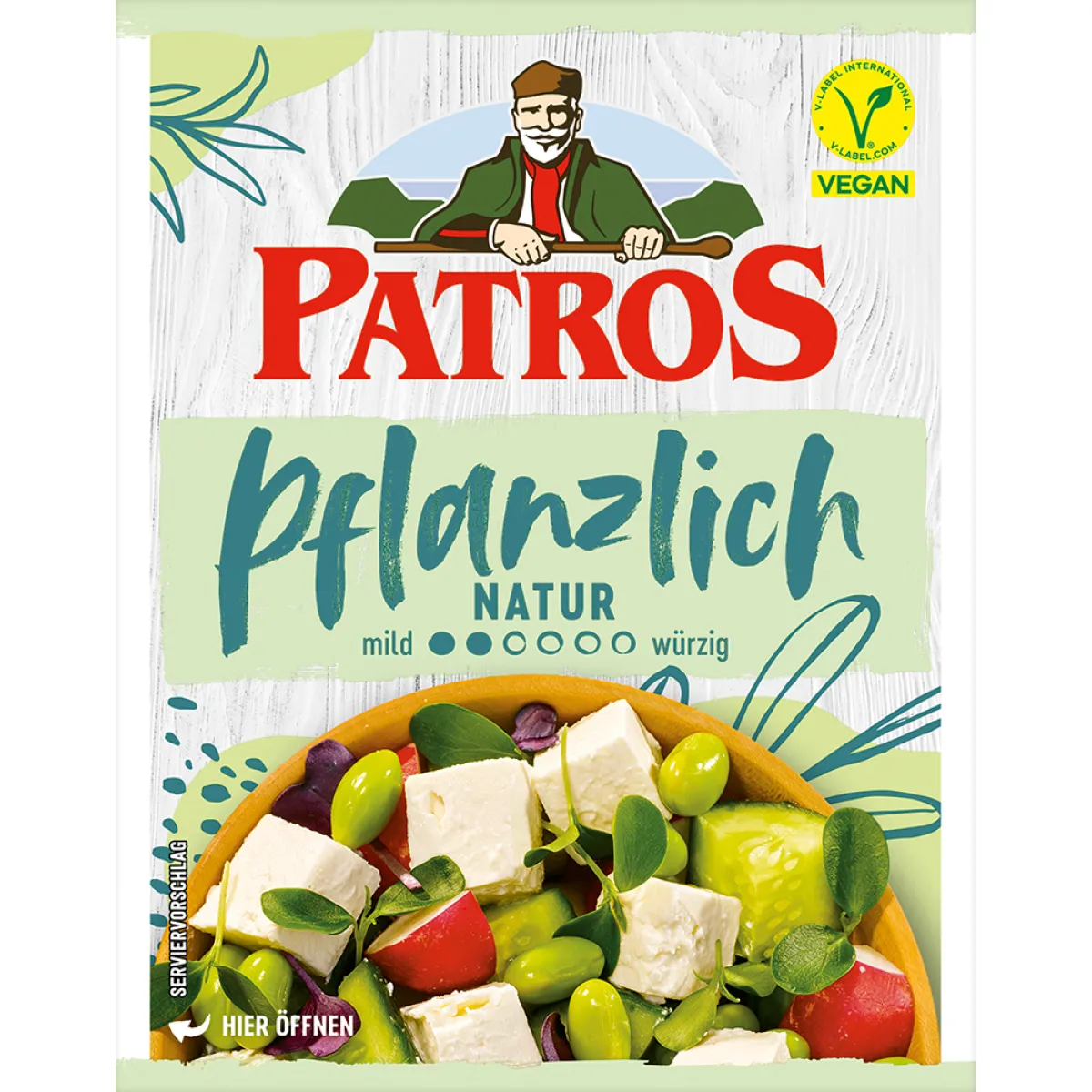 Patros pflanzlich Natur 150 g