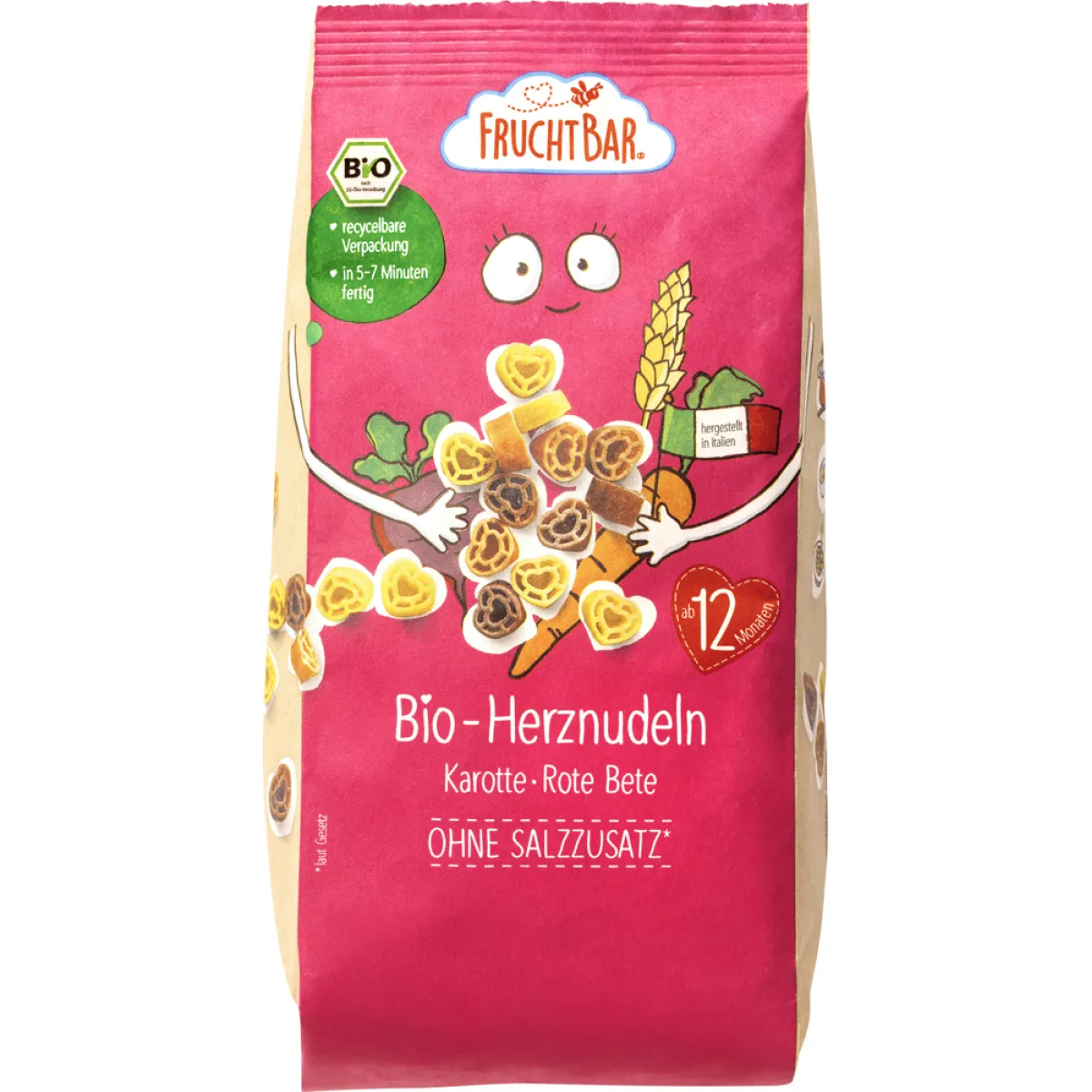 Fruchtbar Bio-Herznudeln 300 g