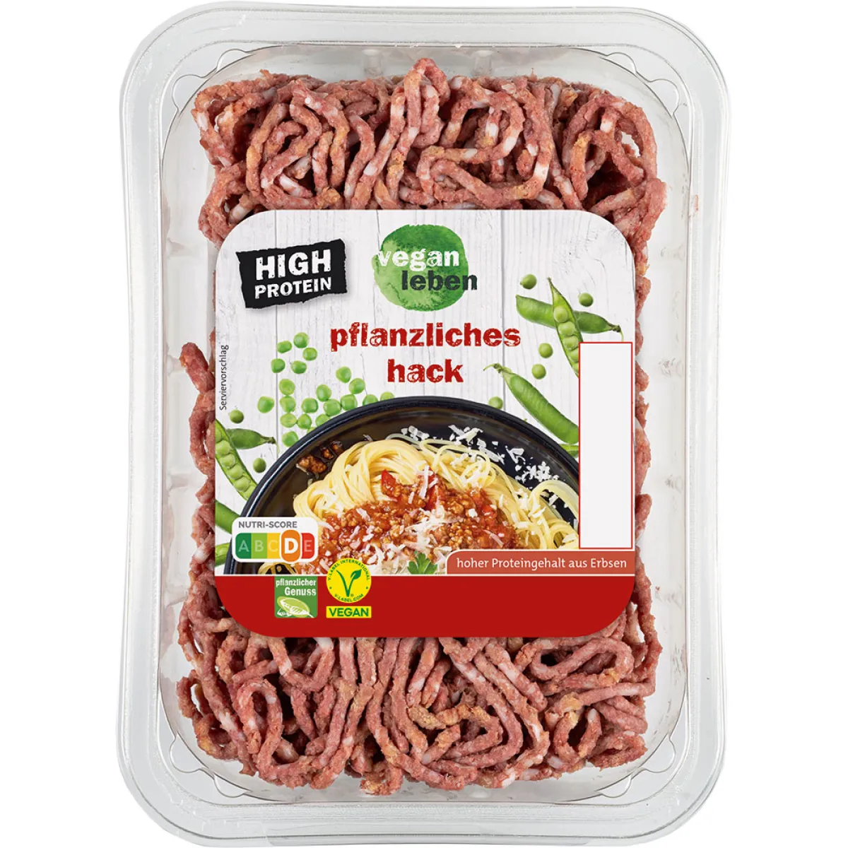 vegan leben pflanzliches Hack 200 g