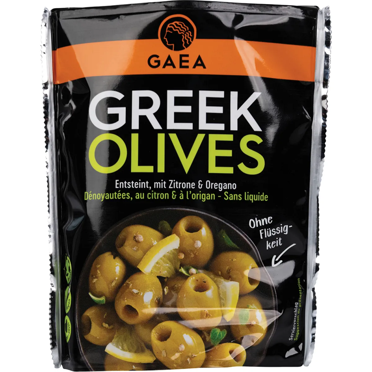 GAEA Greek Olives entsteint 150 g