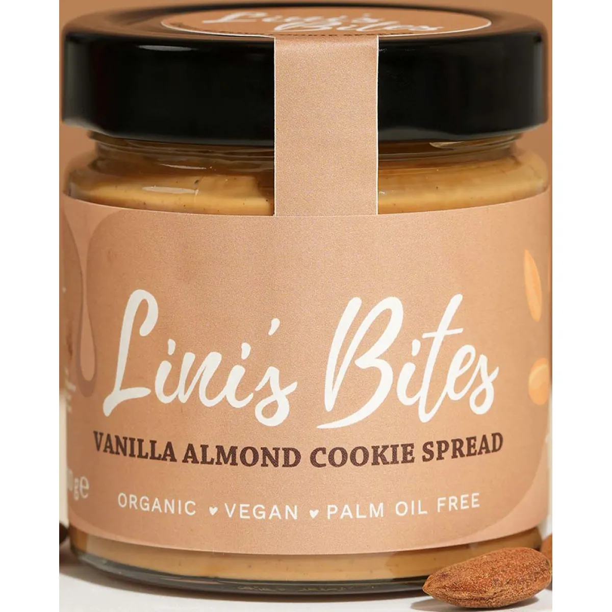 Lini's Bites Vanilla Almond Cookie Spread 200 g