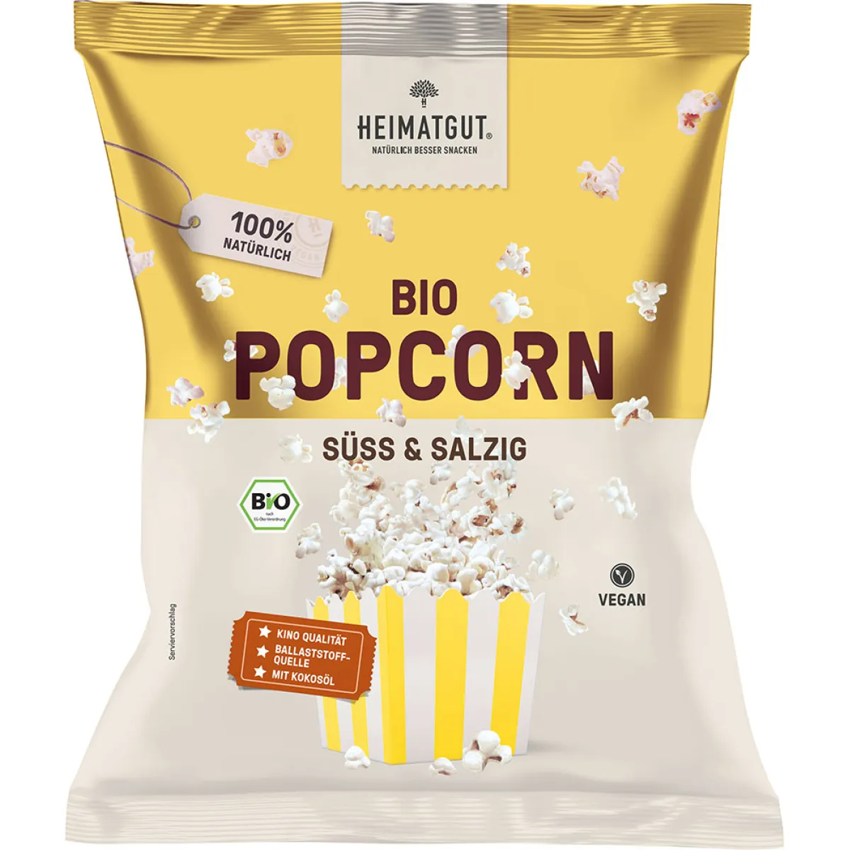 Heimatgut Popcorn süß & salzig 90 g