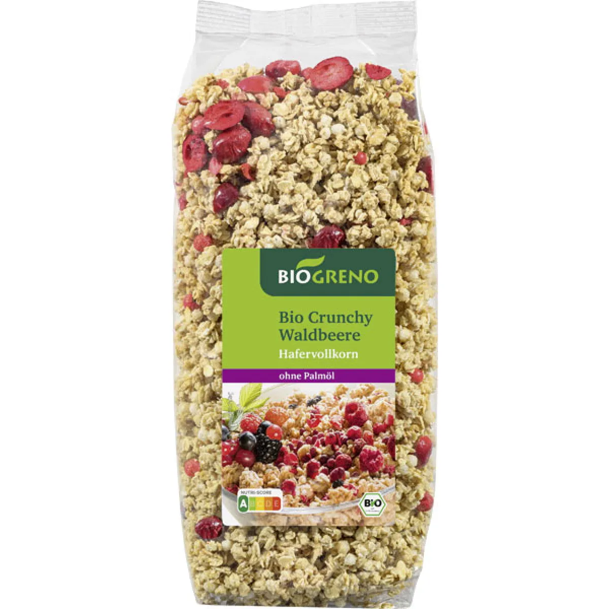 Biogreno Waldbeer Crunchy 500 g