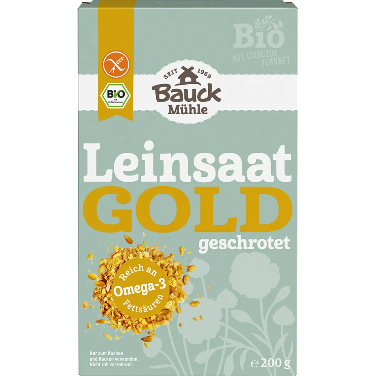 Bauckhof Gold-Leinsaat geschrotet 200 g