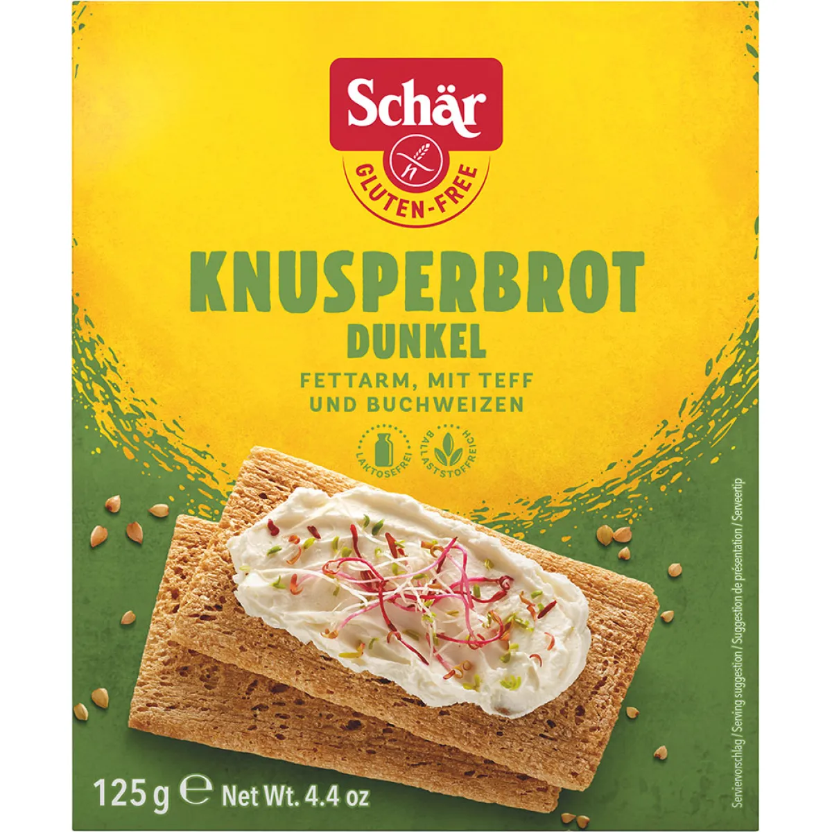 Schär Knusperbrot Dunkel 125 g