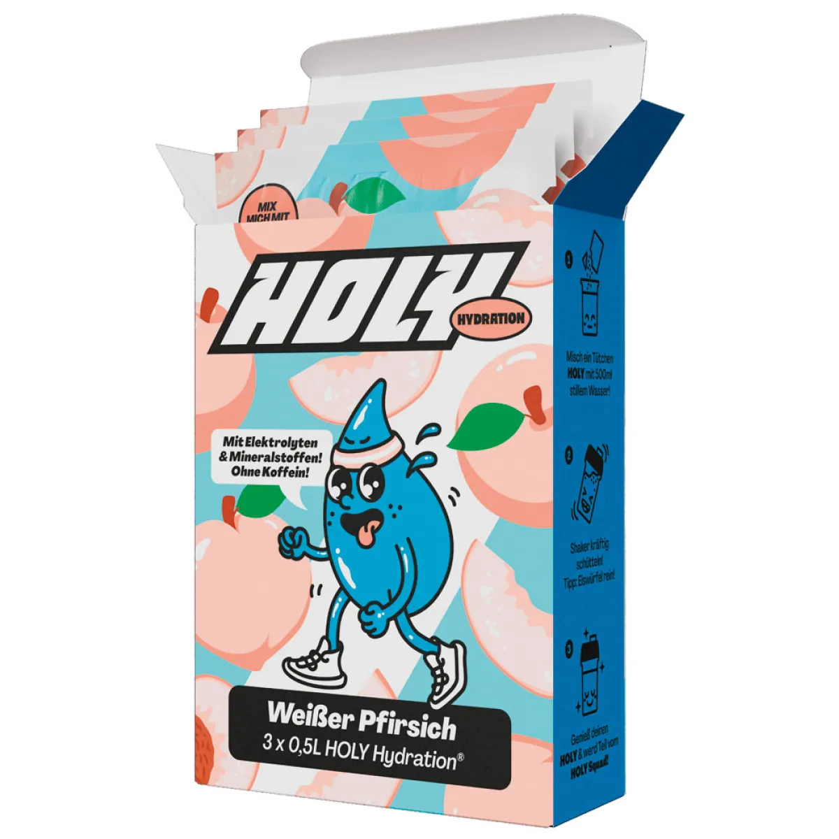 Holy Hydration Weißer Pfirsich 3x7 g