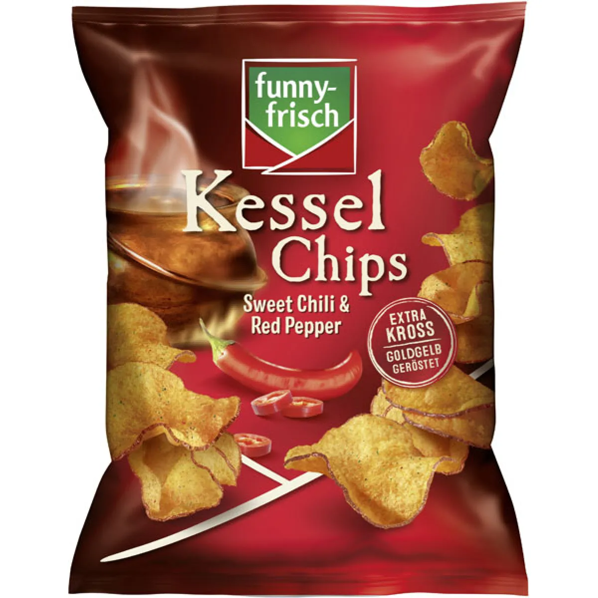 funny-frisch Kessel Chips Sweet Chili & Red Pepper 120 g