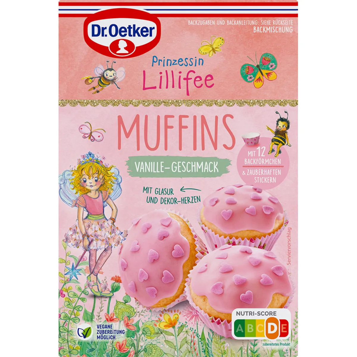 Dr. Oetker Backmischung Prinzessin Lillifee Muffins 397 g