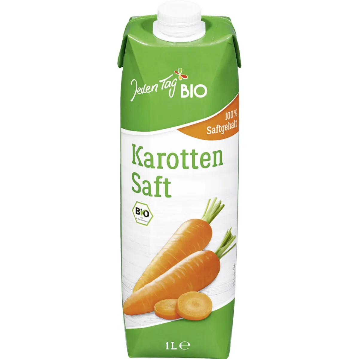 Jeden Tag Bio Karottensaft 1 l