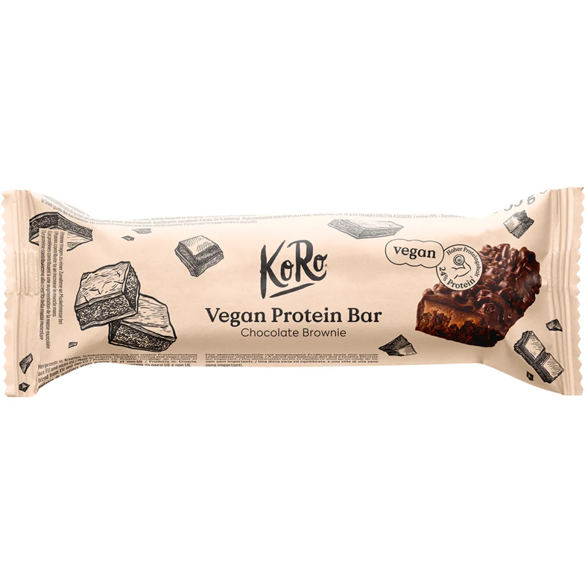 Koro Protein Bar Chocolate Brownie 55 g