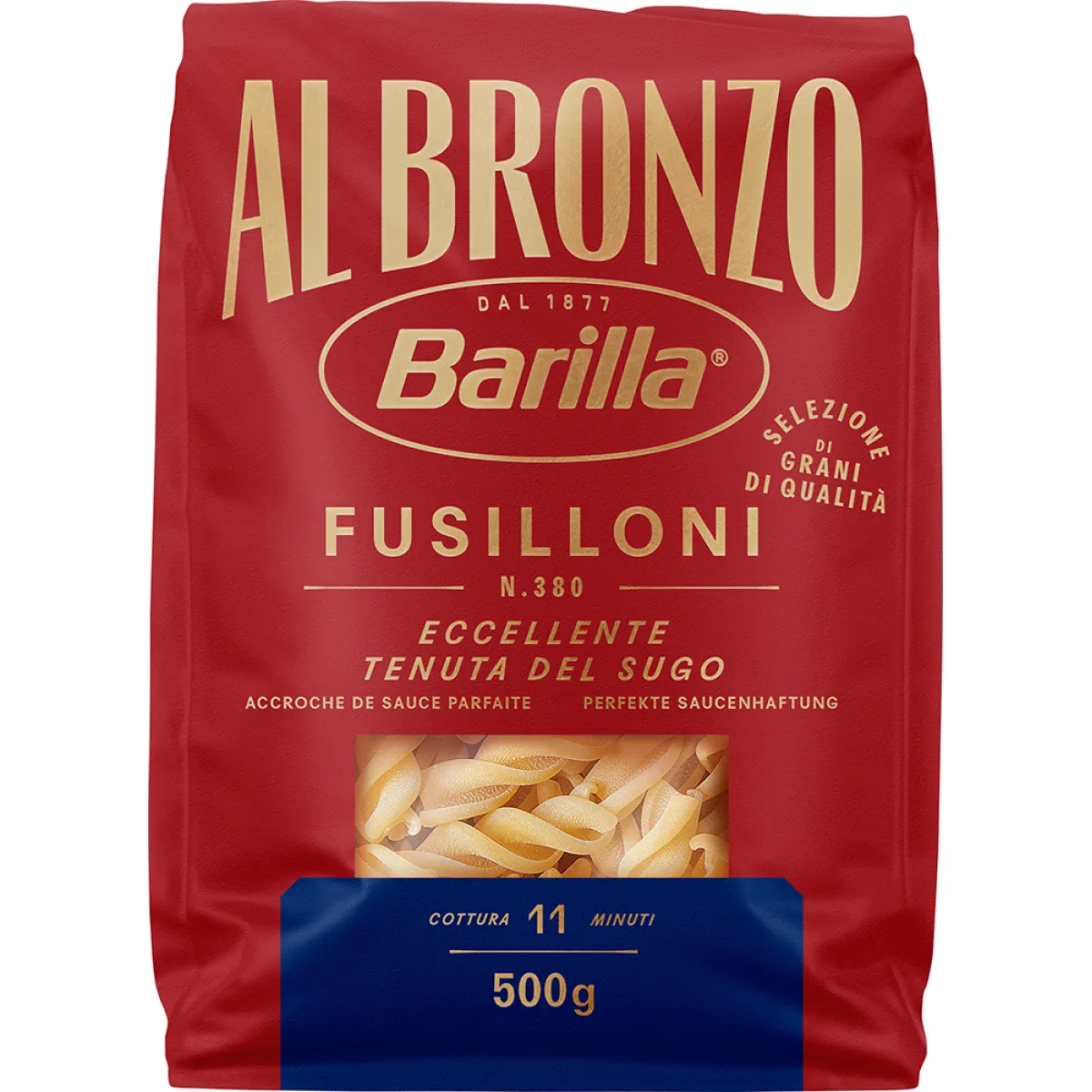 Barilla Al Bronzo Fusilloni 500 g