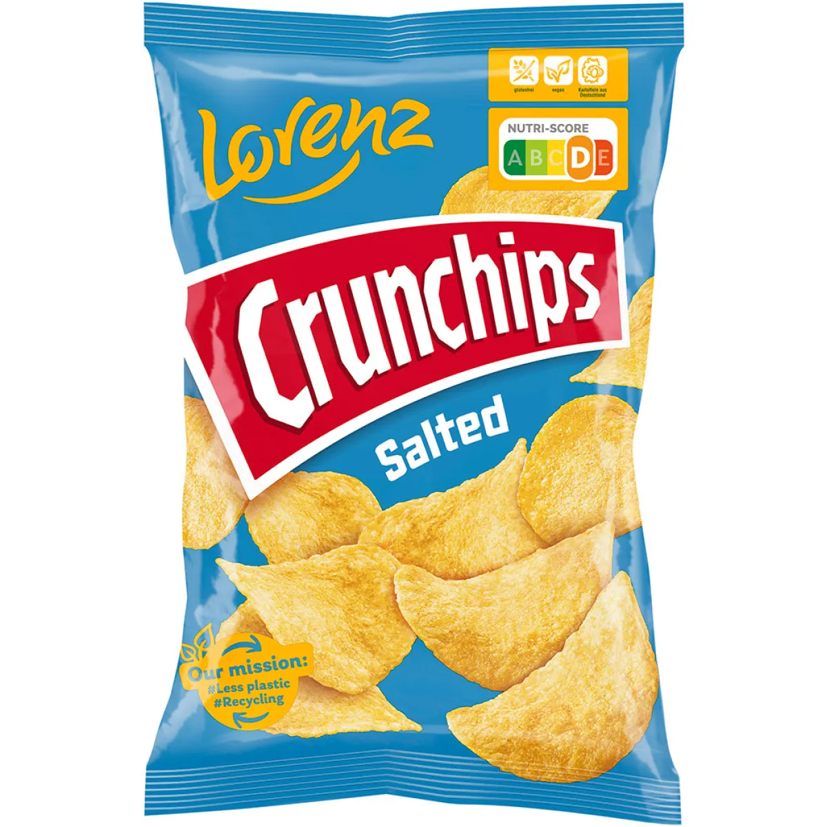 Lorenz Crunchips Salted 150 g