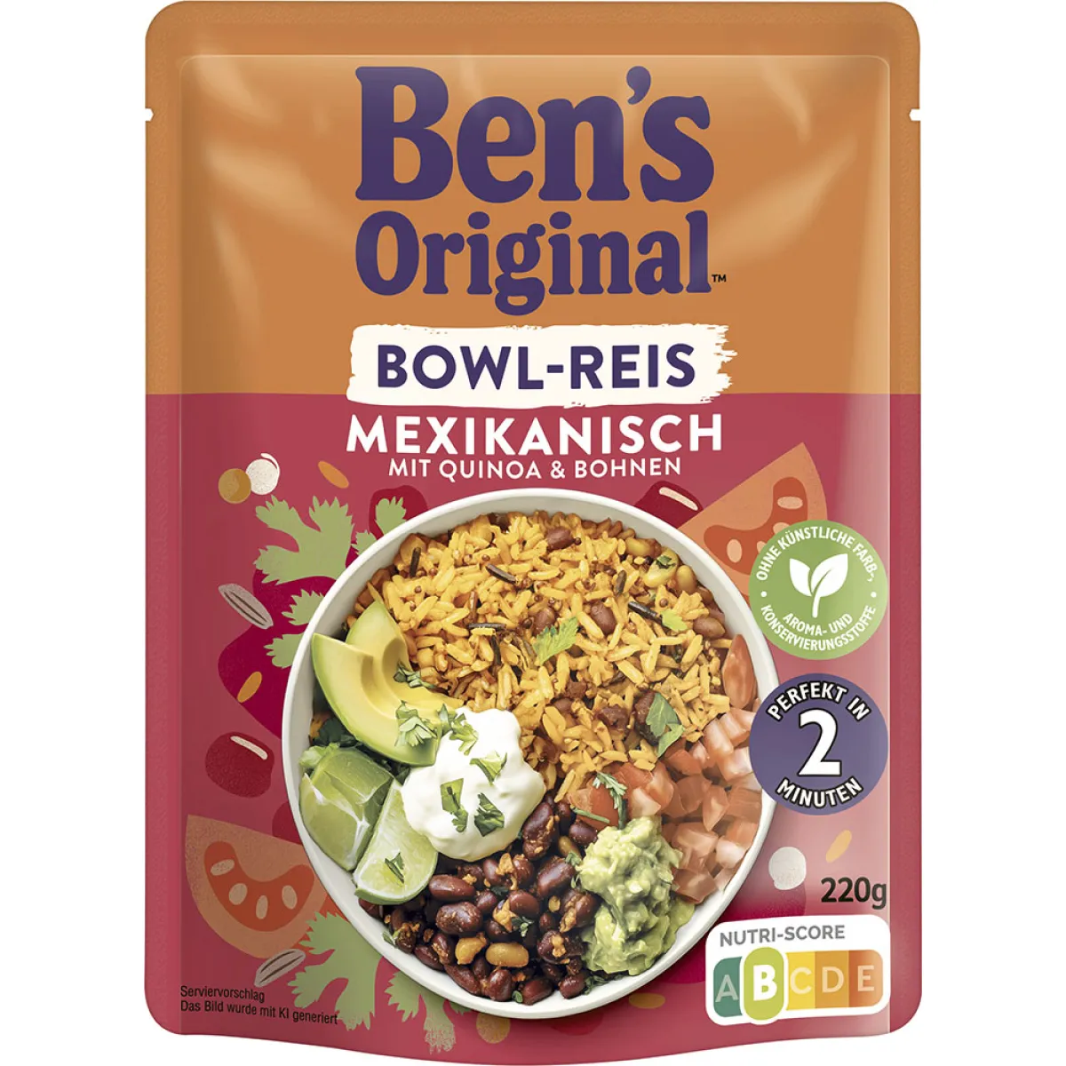 Ben´s Original Bowl-Reis Mexikanisch 220 g
