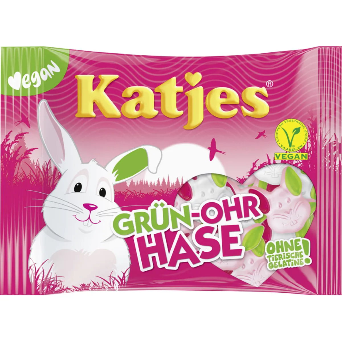 Katjes Grün-Ohr Hasen 175 g
