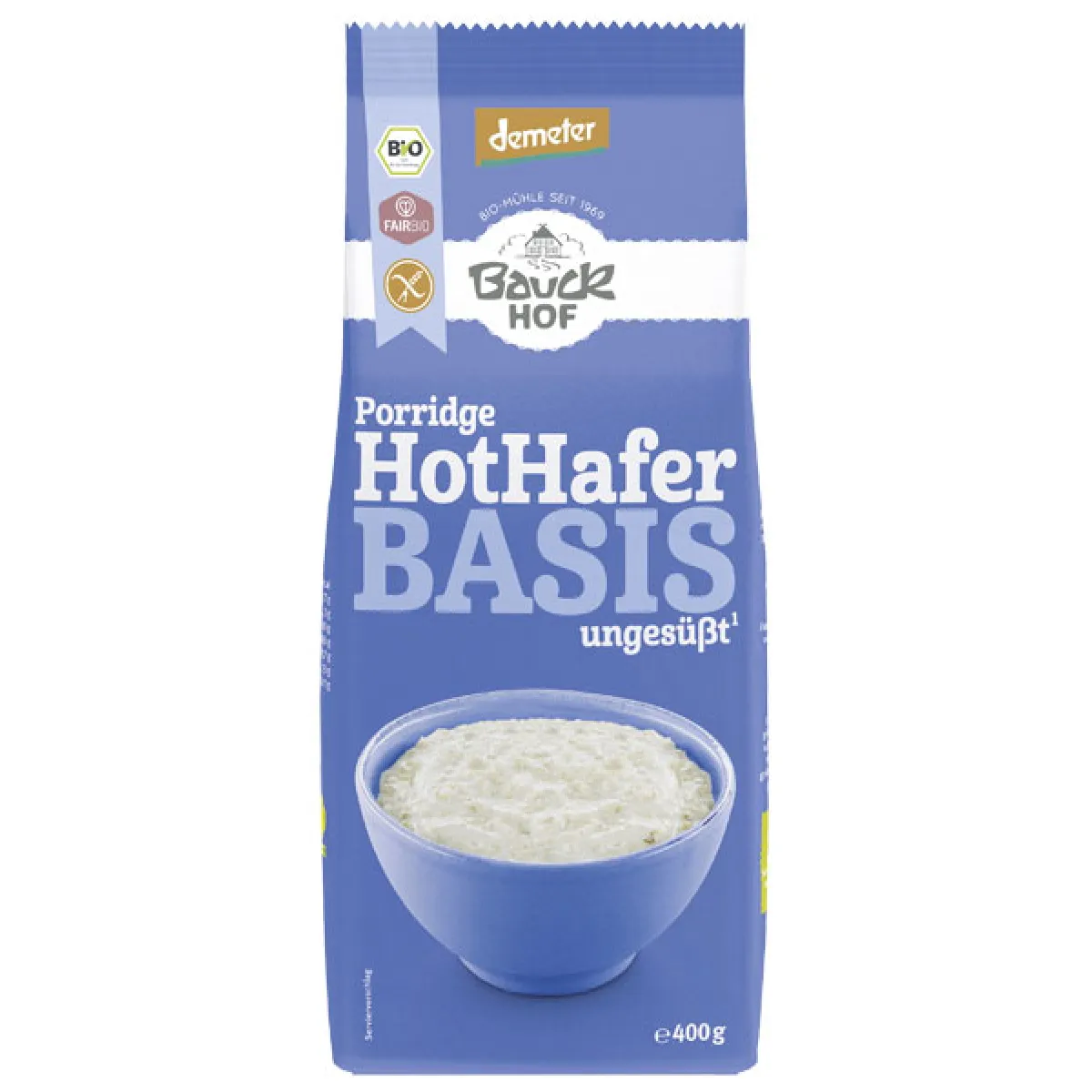 Bauck Mühle Hot Hafer Basis 400 g