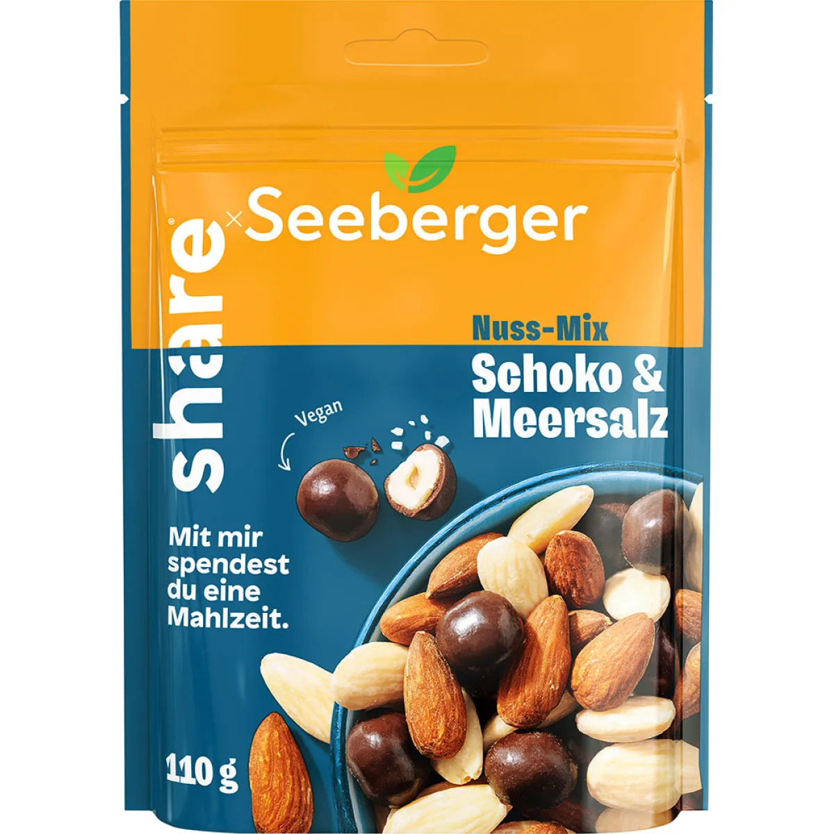 Share x Seeberger Nuss-Mix Schoko und Meersalz 110 g