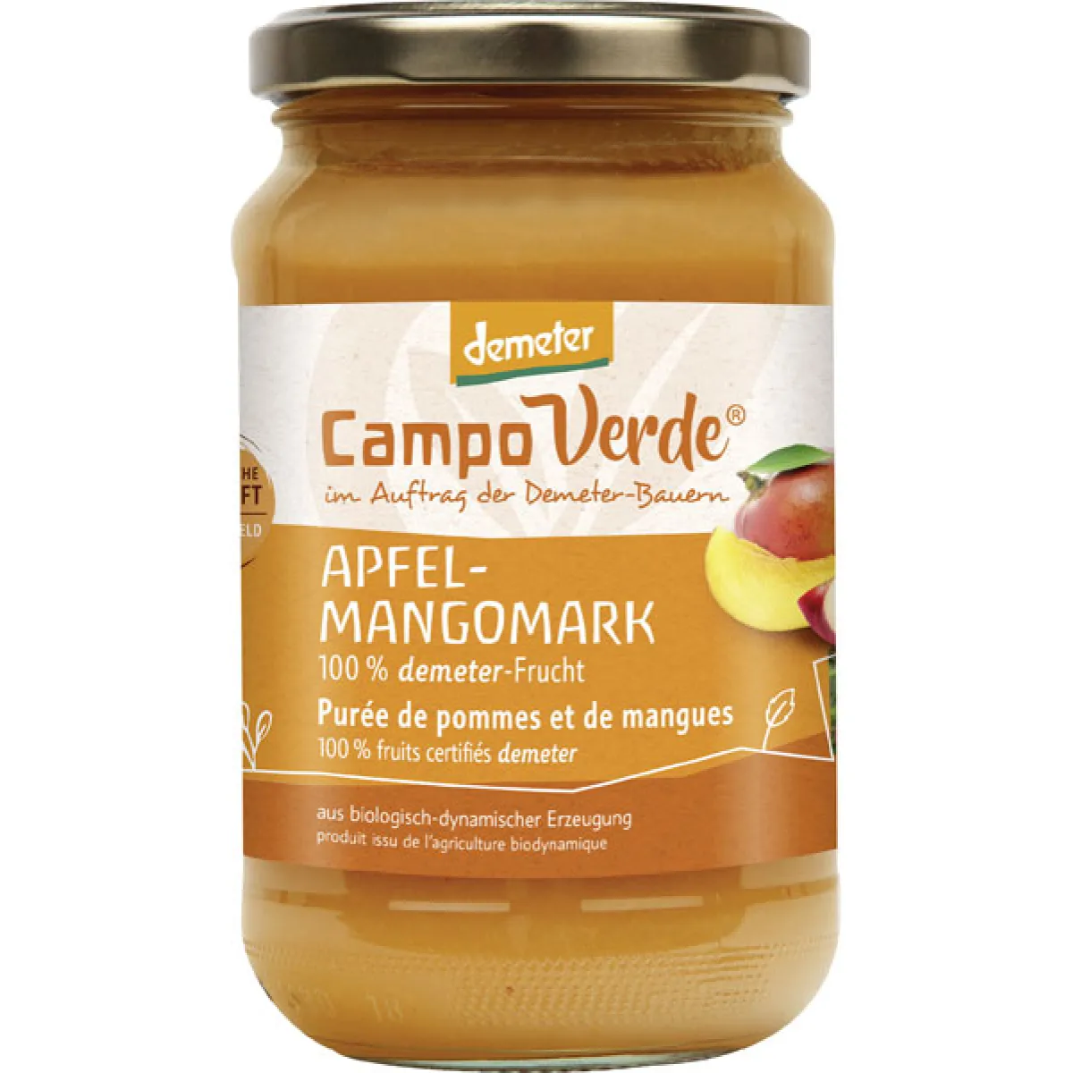Demeter Campo Verde Apfel-Mangomark 360 g