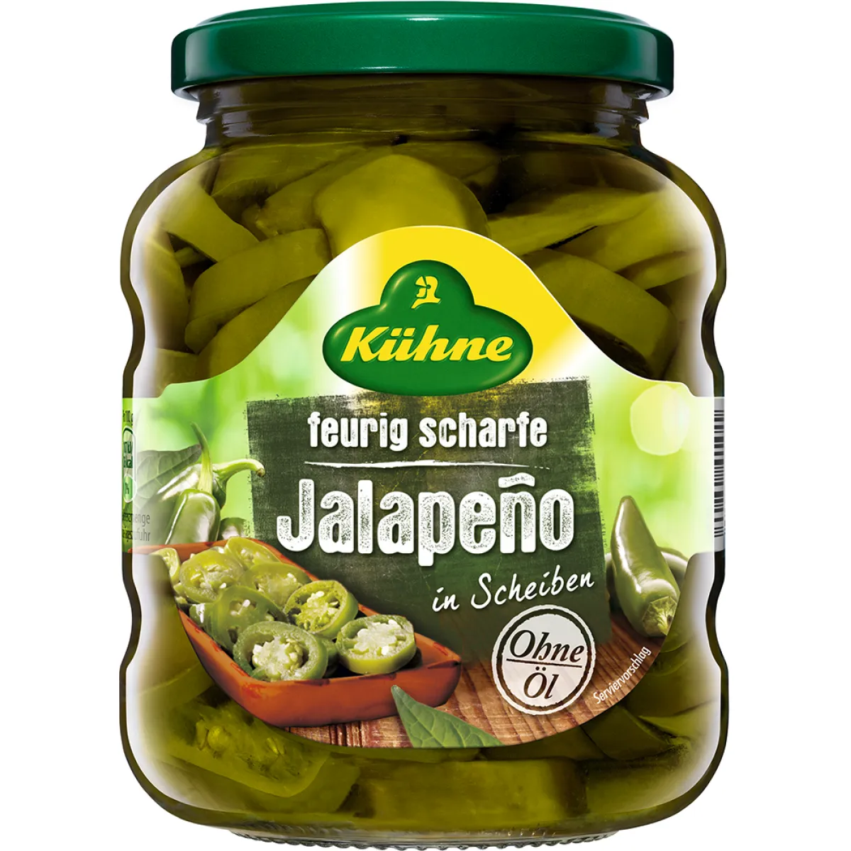 Kühne Jalapenos in Scheiben 330 g